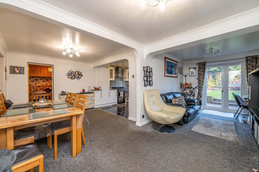 Open plan rear living