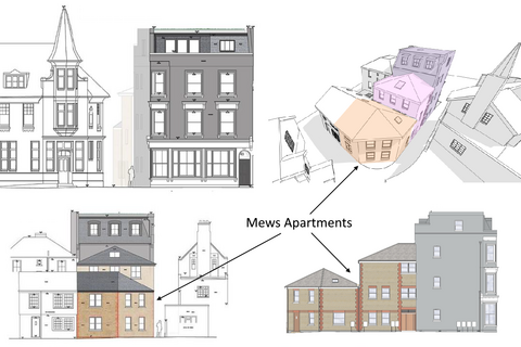 2 bedroom flat to rent, Flat 2 - Danuta House, East Molesey KT8