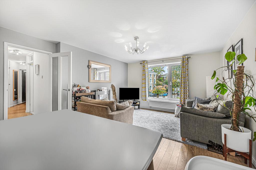 Open-plan living area