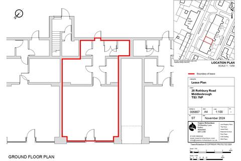 Retail property (high street) for sale, Rothbury Road, Middlesbrough, North Yorkshire, TS3 7NW