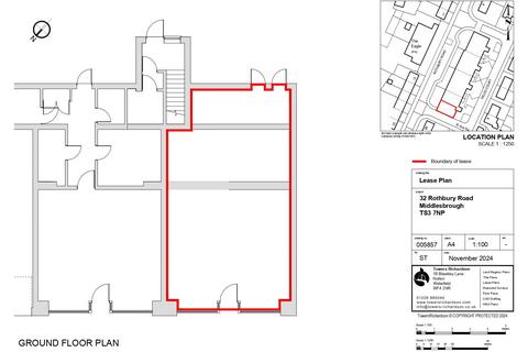 Retail property (high street) for sale, Rothbury Road, Middlesbrough, North Yorkshire, TS3 7NW