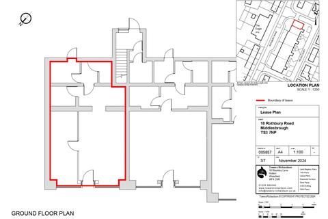Retail property (high street) for sale, Rothbury Road, Middlesbrough, North Yorkshire, TS3 7NW