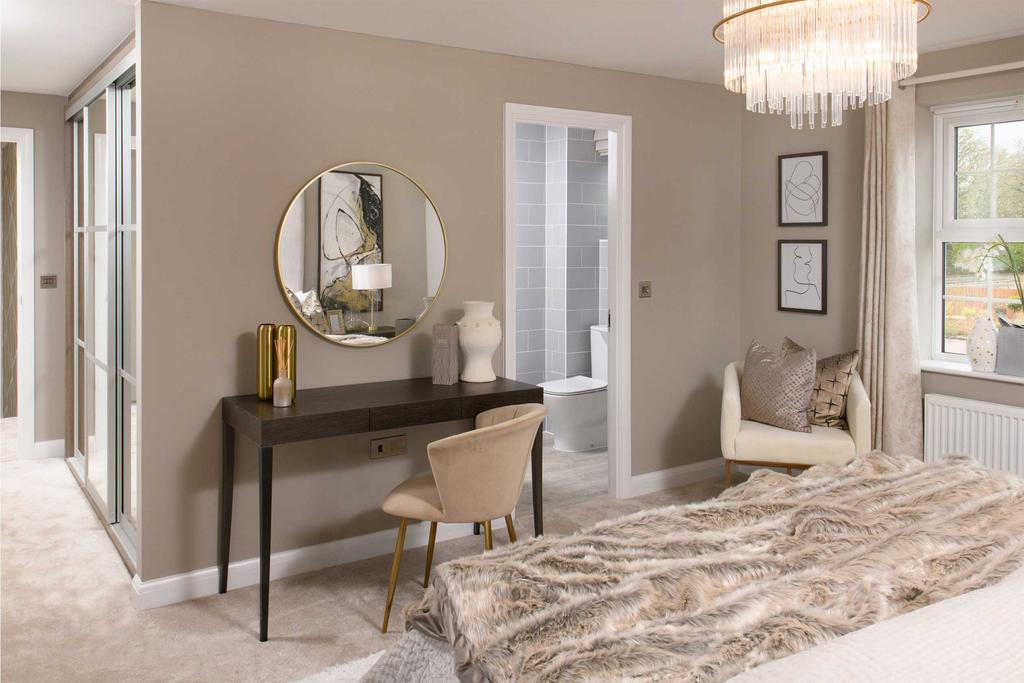 David Wilson Homes Henley Main Bedroom