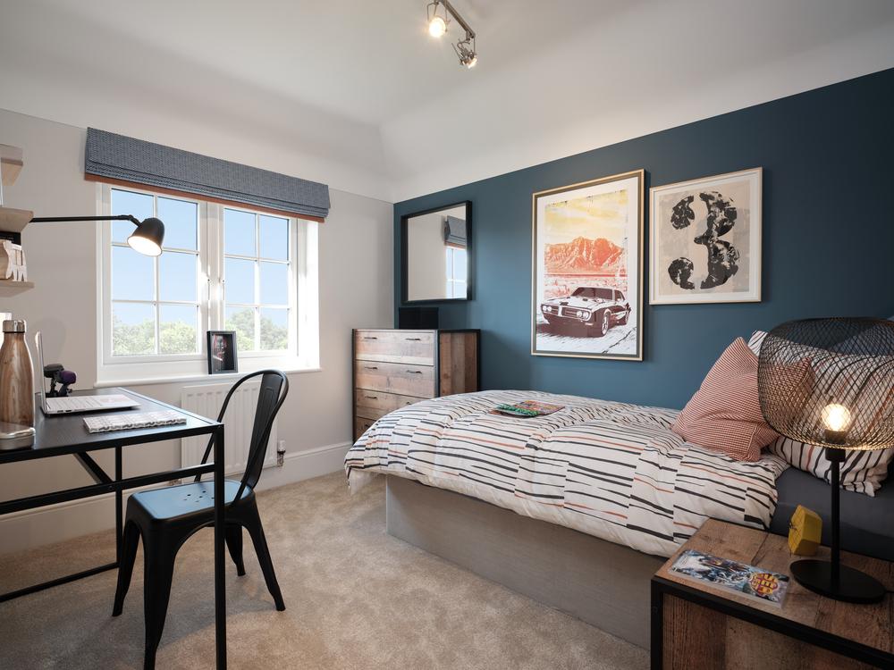 Bedroom 4 of the Shaftesbury, a 4 bedroom house