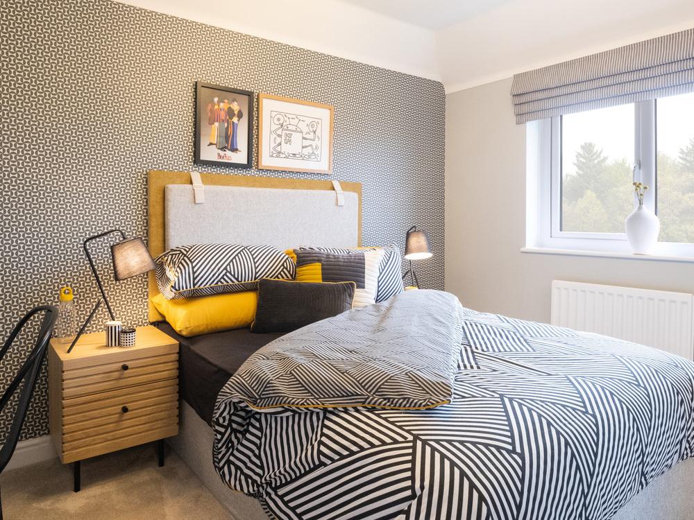 Bedroom 3 of the Cambridge, a 4 bedroom...