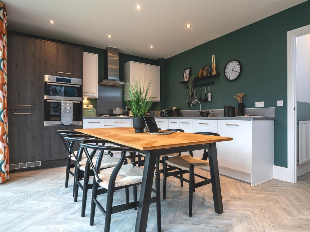 The Letchworth Semi - Kitchen Dining