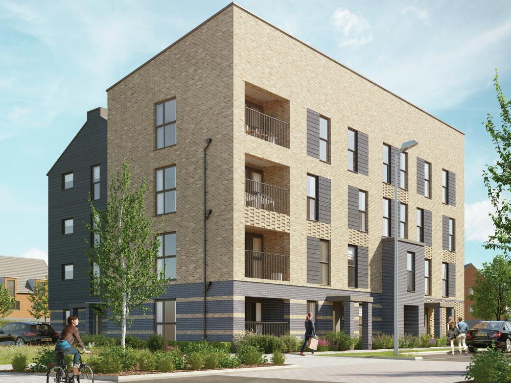 External CGI of Redrow Sandstone House...