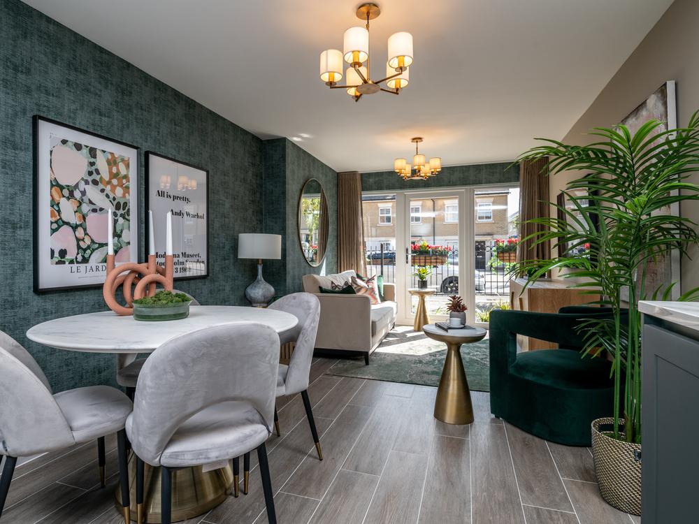 Image of open-plan apartment layout showcasing...