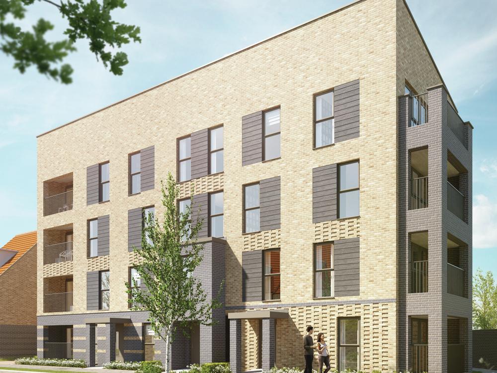 External CGI of Redrow Sandstone House...