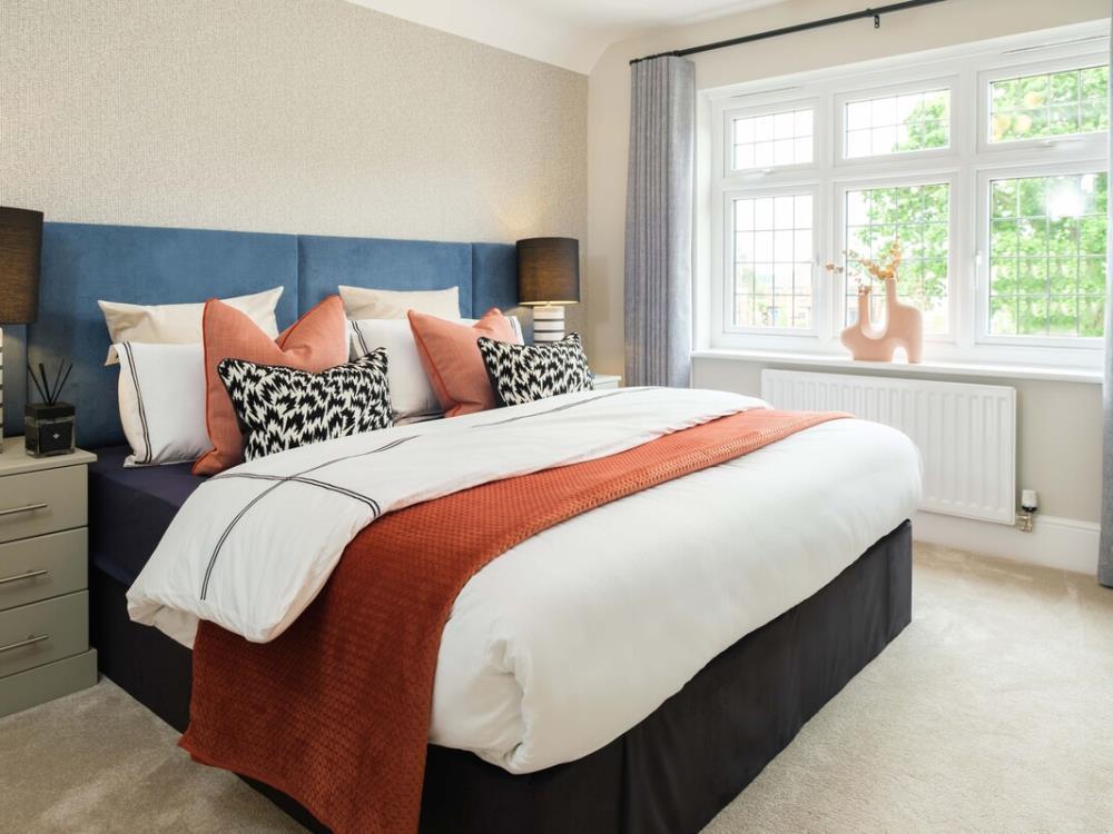 Bedroom 2 of the Warwick, a 3 bedroom house