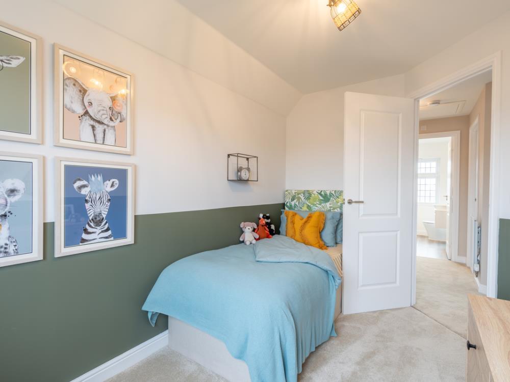 Bedroom 3 of the Warwick, a 3 bedroom house