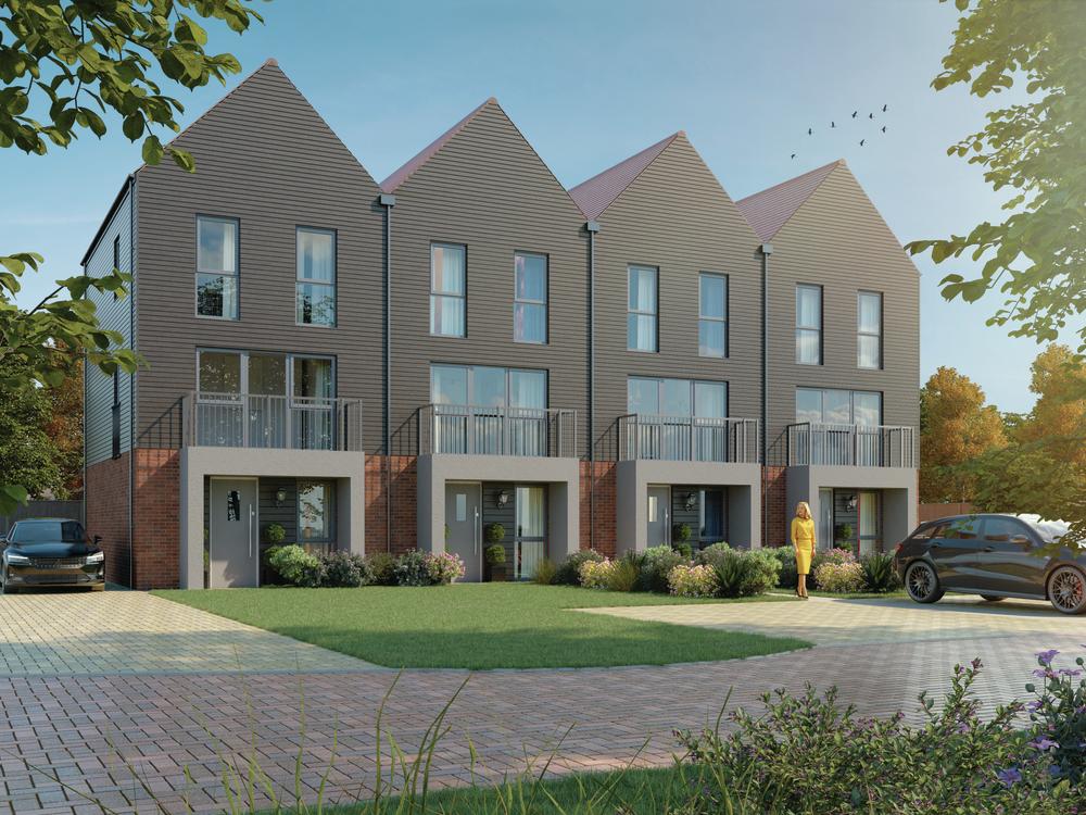Redrow Portman Black Cladding