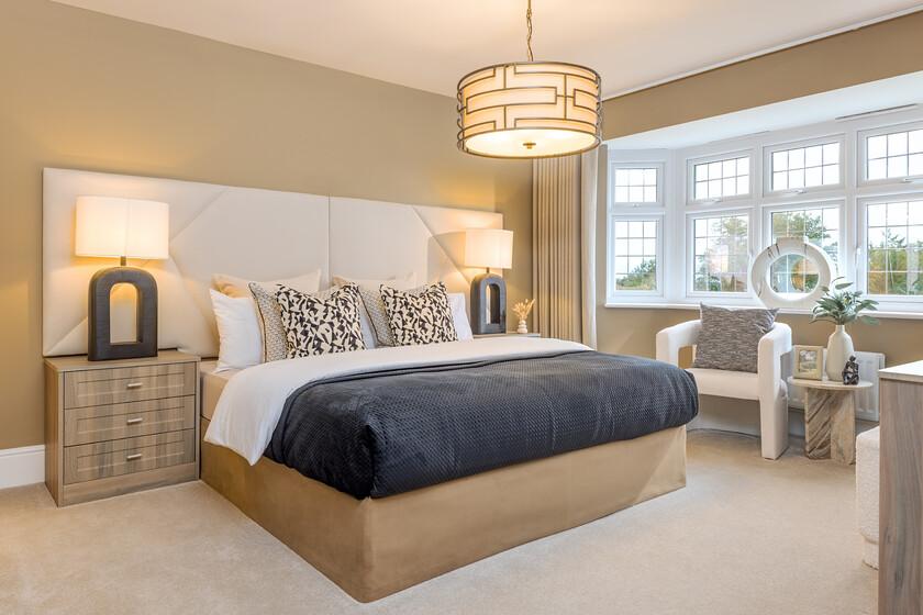 Main bedroom in the Henley
