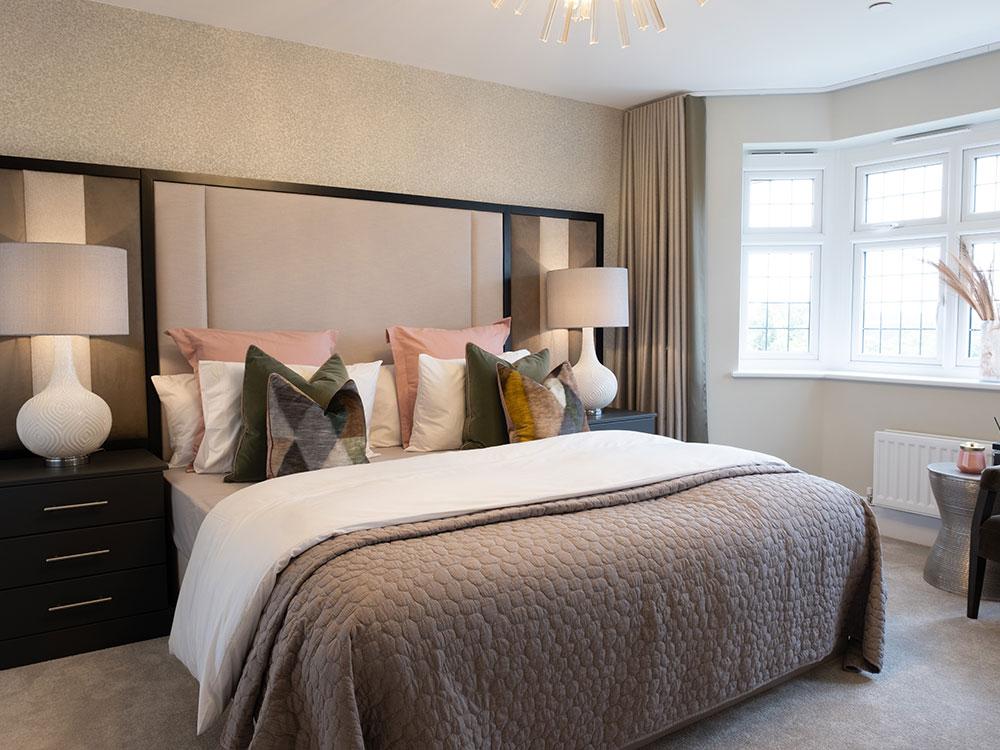 Main bedroom of the Henley, a 4 bedroom house