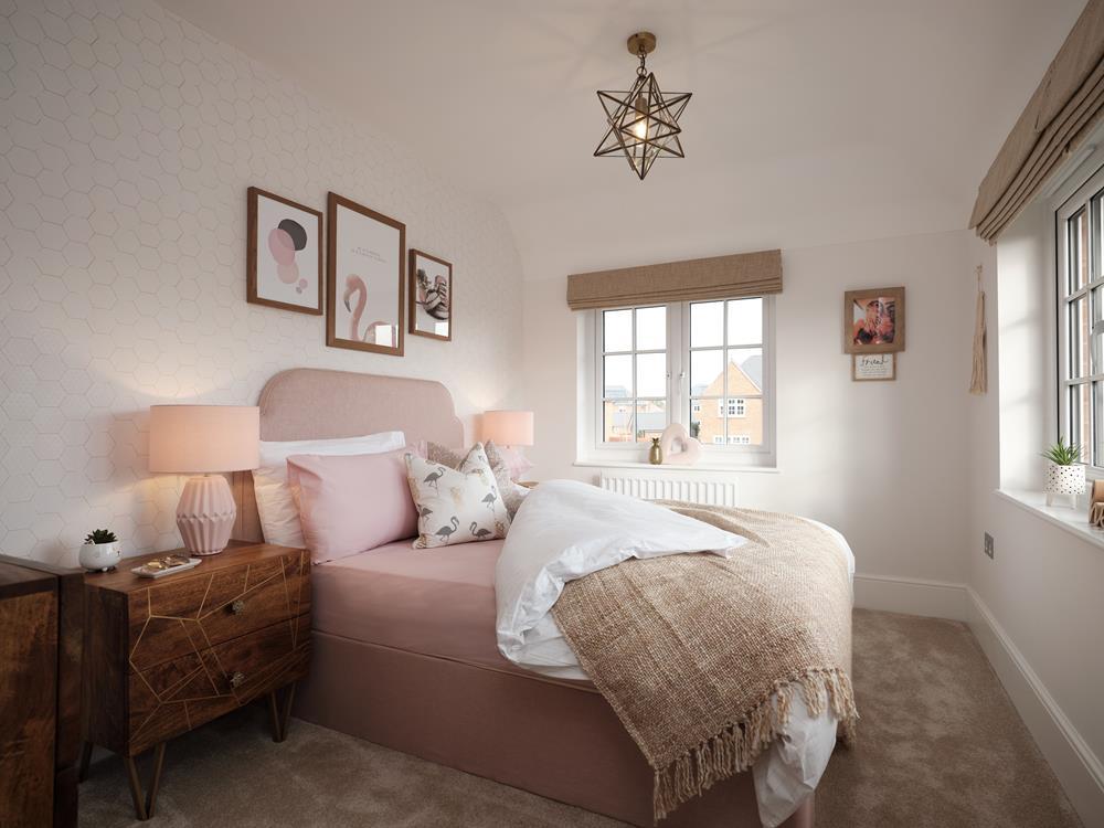 Bedroom 2 of the Shaftesbury, a 4 bedroom house