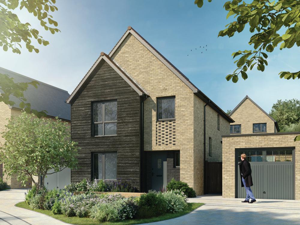 External CGI of the 4 bedroom detached Sykes...