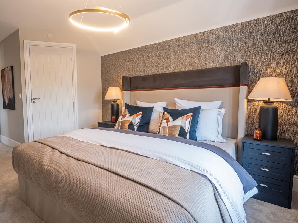 Main bedroom of the Shaftesbury, a 4 bedroom house
