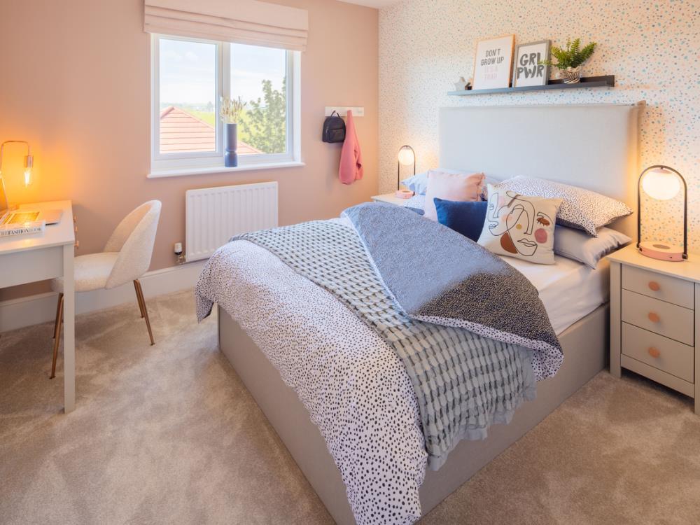 Bedroom 3 of the Henley, a 4 bedroom house