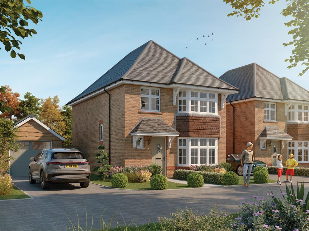 External CGI in brick of the Stratford...