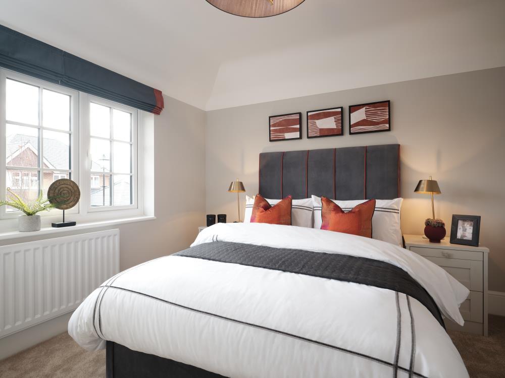 Bedroom 3 of the Shaftesbury, a 4 bedroom house