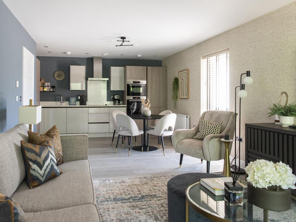 The Mill York House internal image of open plan...