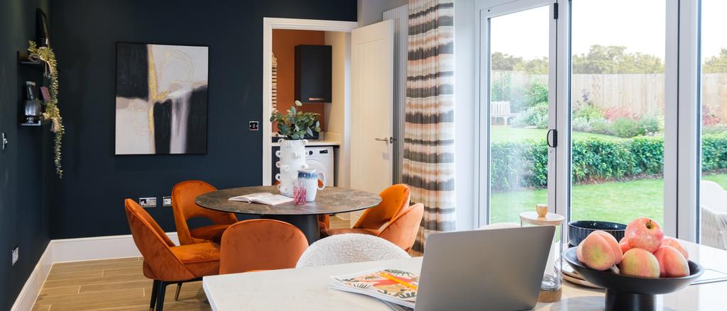 Internal Oxford Lifestyle dining area with view...