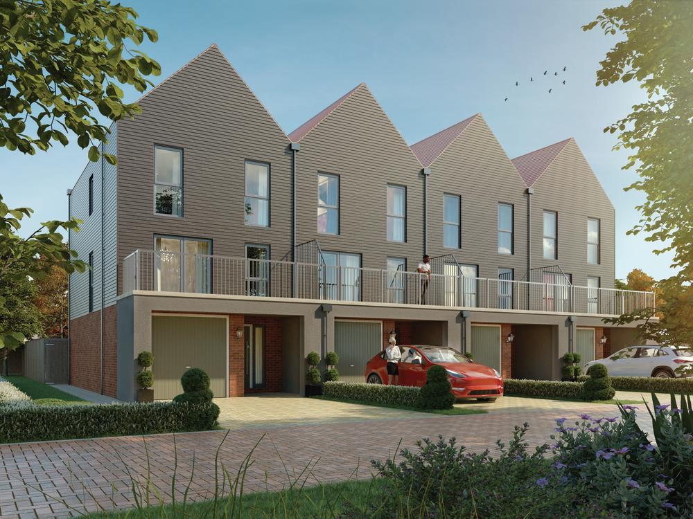 Exterior image of the Kensington house type...