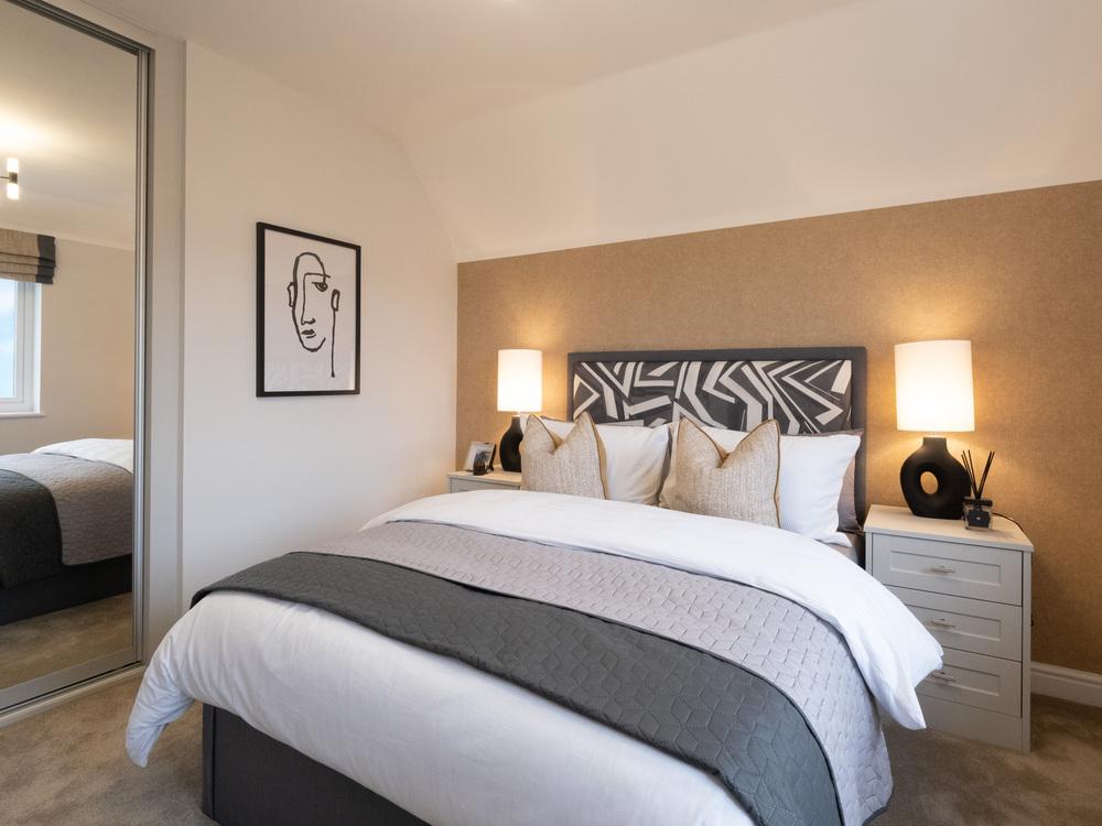 Bedroom 2 of the Marlow, a 4 bedroom house