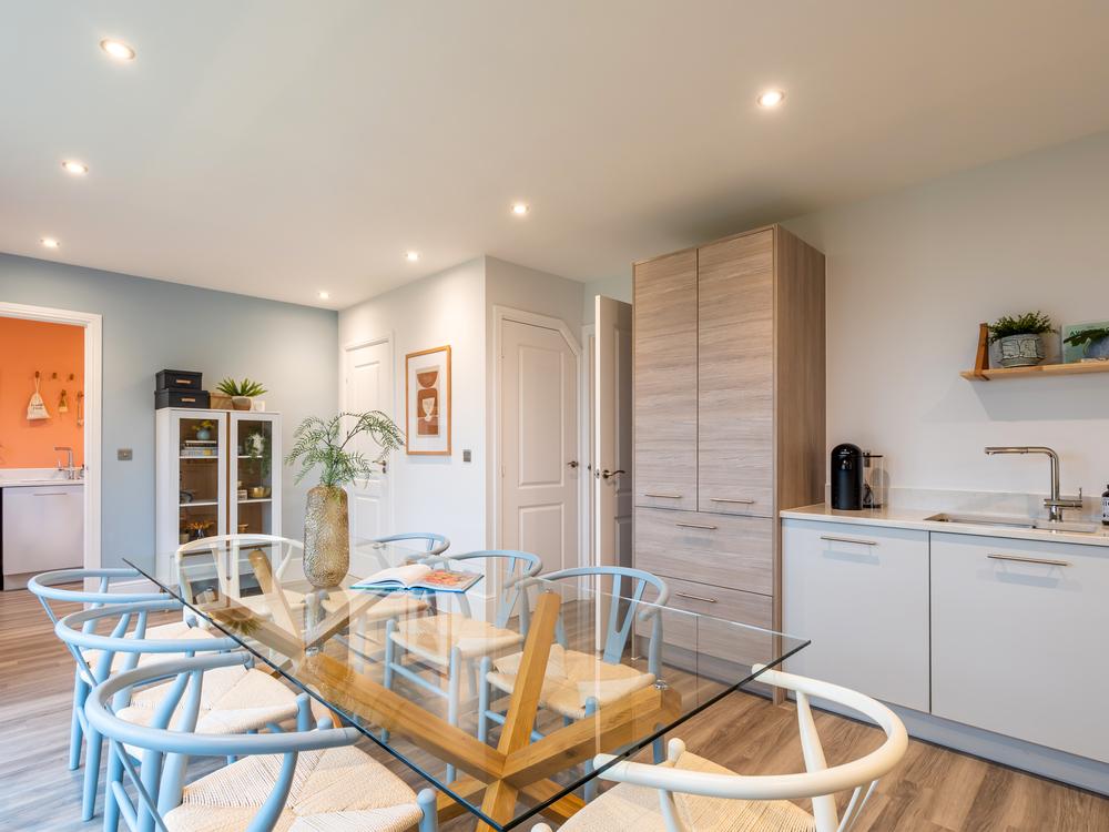 Kitchen / dining of the Oxford Lifestyle, a 3...