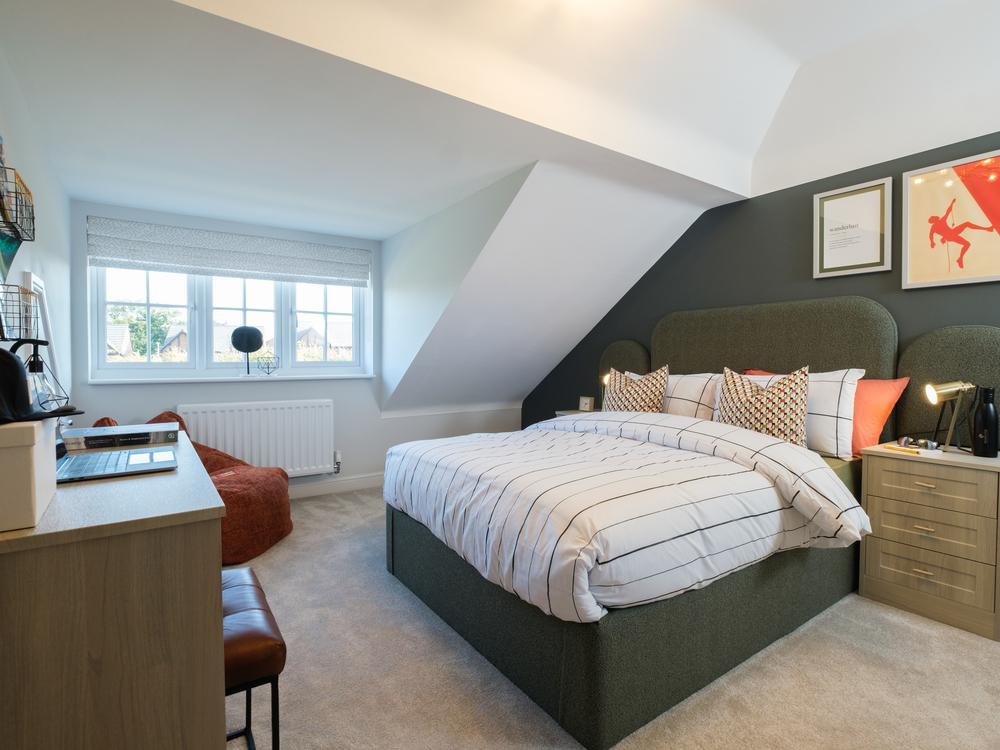 Redrow - The Marlborough -  Bedroom 4