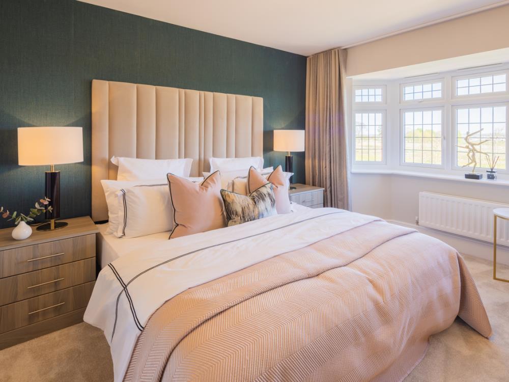 Main bedroom of the Henley, a 4 bedroom house