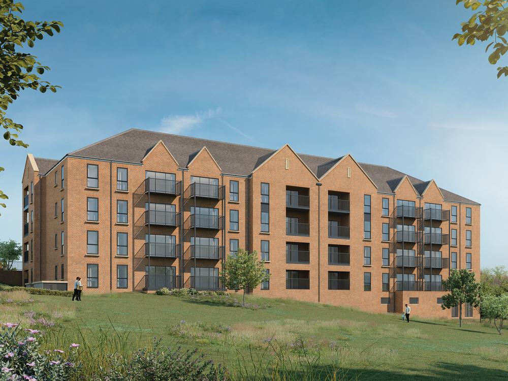 External image of York House apartment block at...