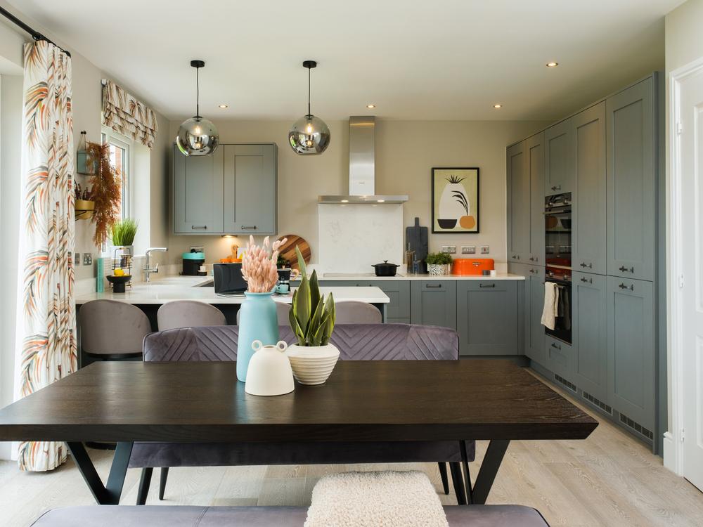 Dining / kitchen of the Sunningdale, a 4...