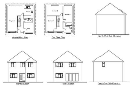 undefined, Land Adjacent to 29 Selby Crescent, Freshbrook, Swindon, Wiltshire, SN5 8PE