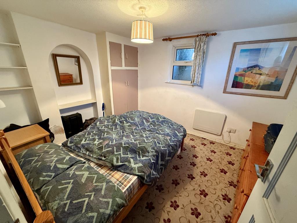 Basement flat bedroom