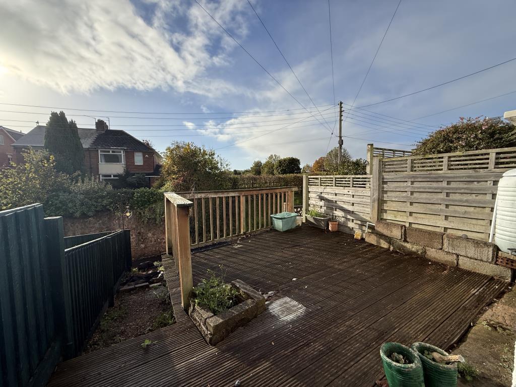 Decking to the Rear Garden