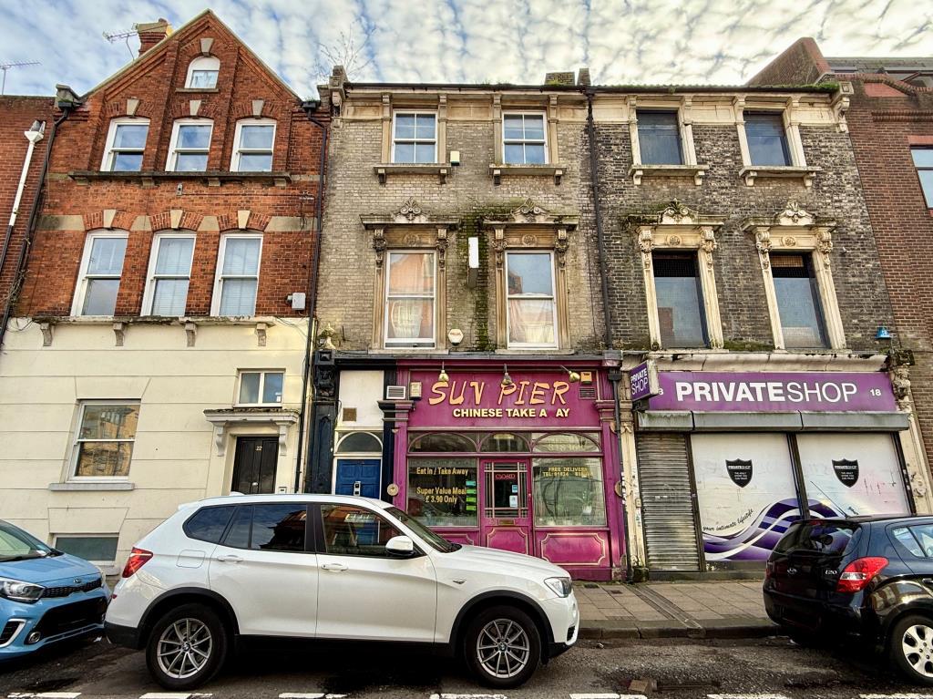 Mixed commercial and residential property