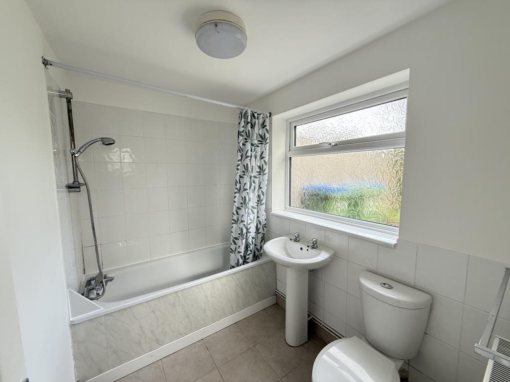 White bathroom suite