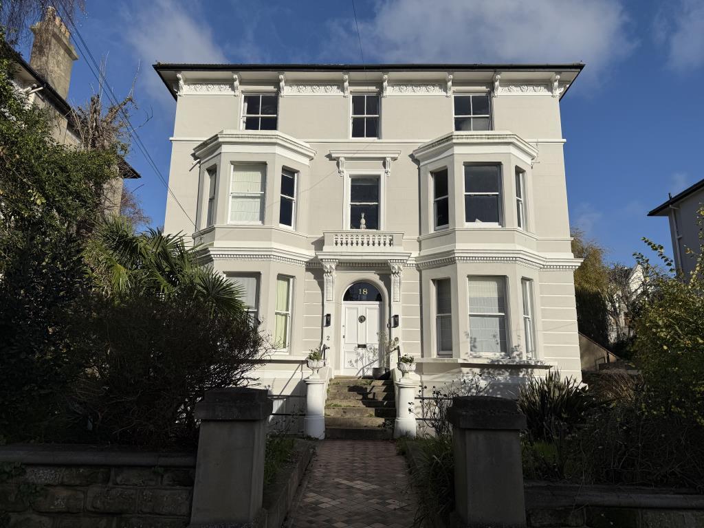 Front elevation of this substantial detached block
