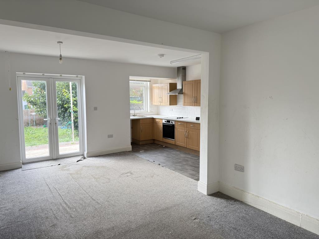 Alternative view of living/dining room