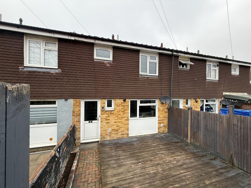 Rear Garden of House in Need of Improvement