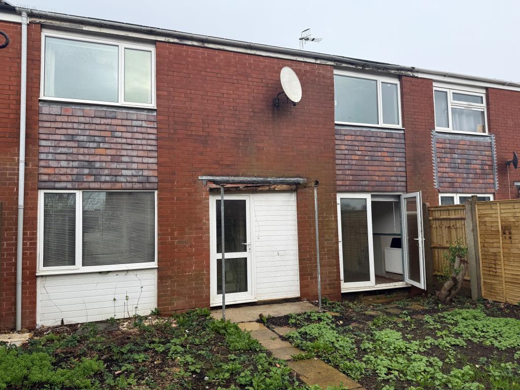 Rear elevation from garden