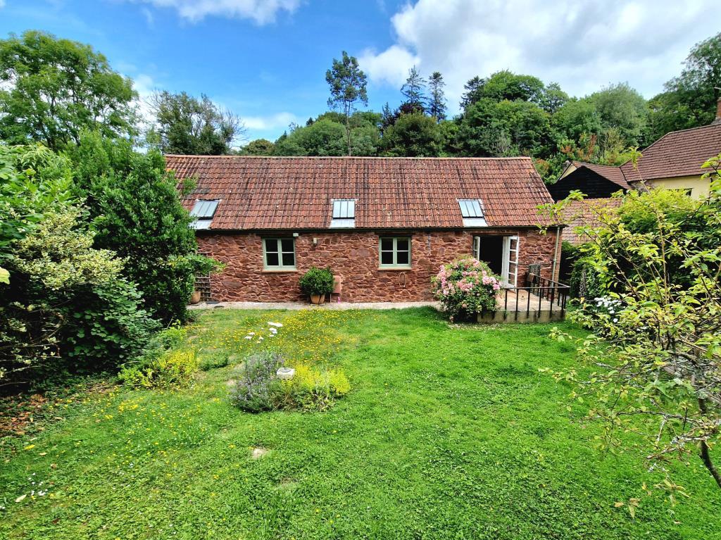 Rear of the property