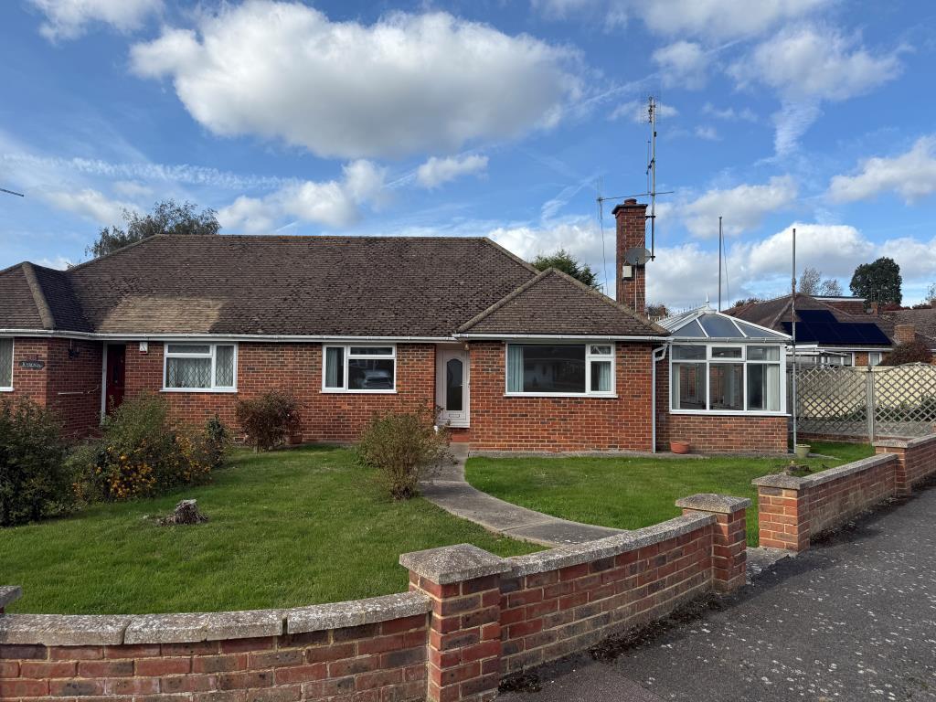 Front of semi-detached house