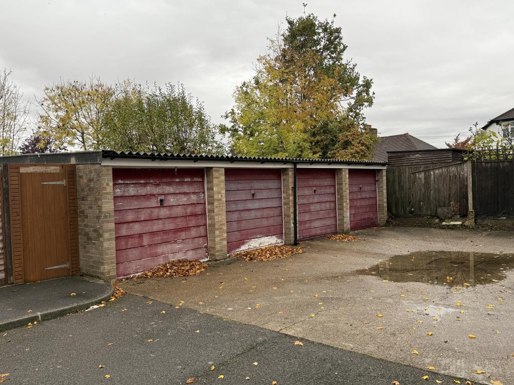 Left Hand Block of 4 Garages