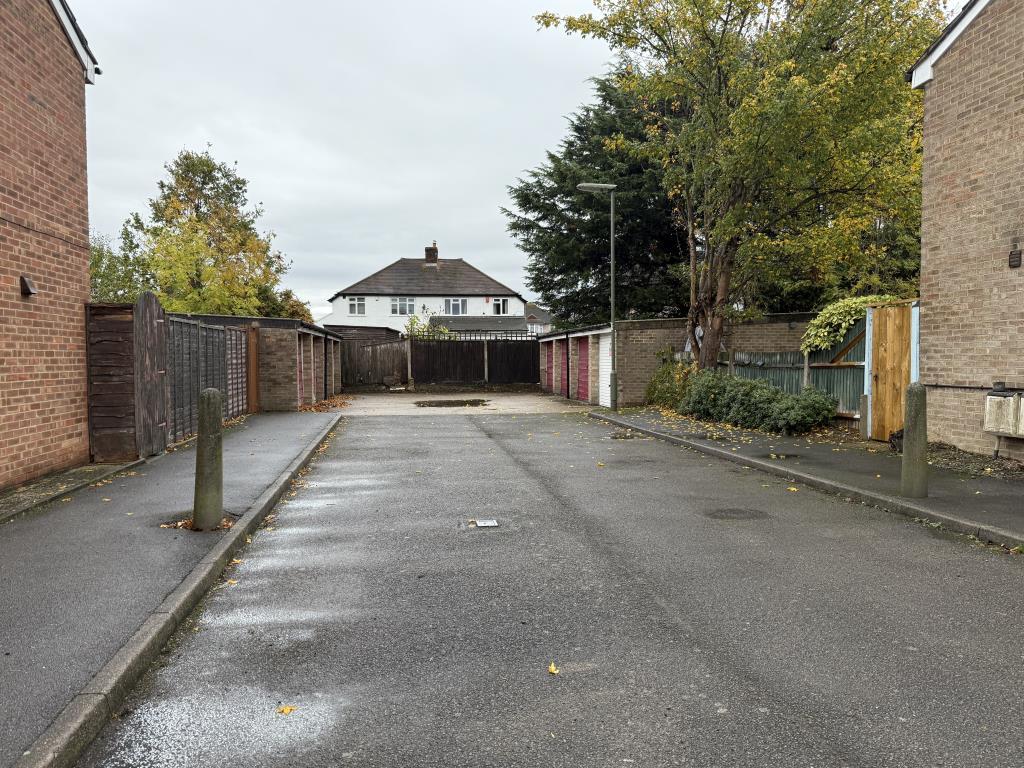 Entrance Access to 8 Garages