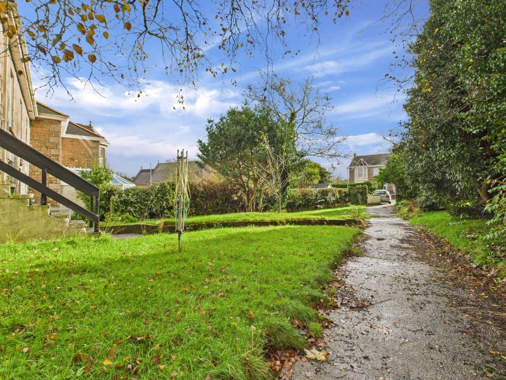 Garden and drive view