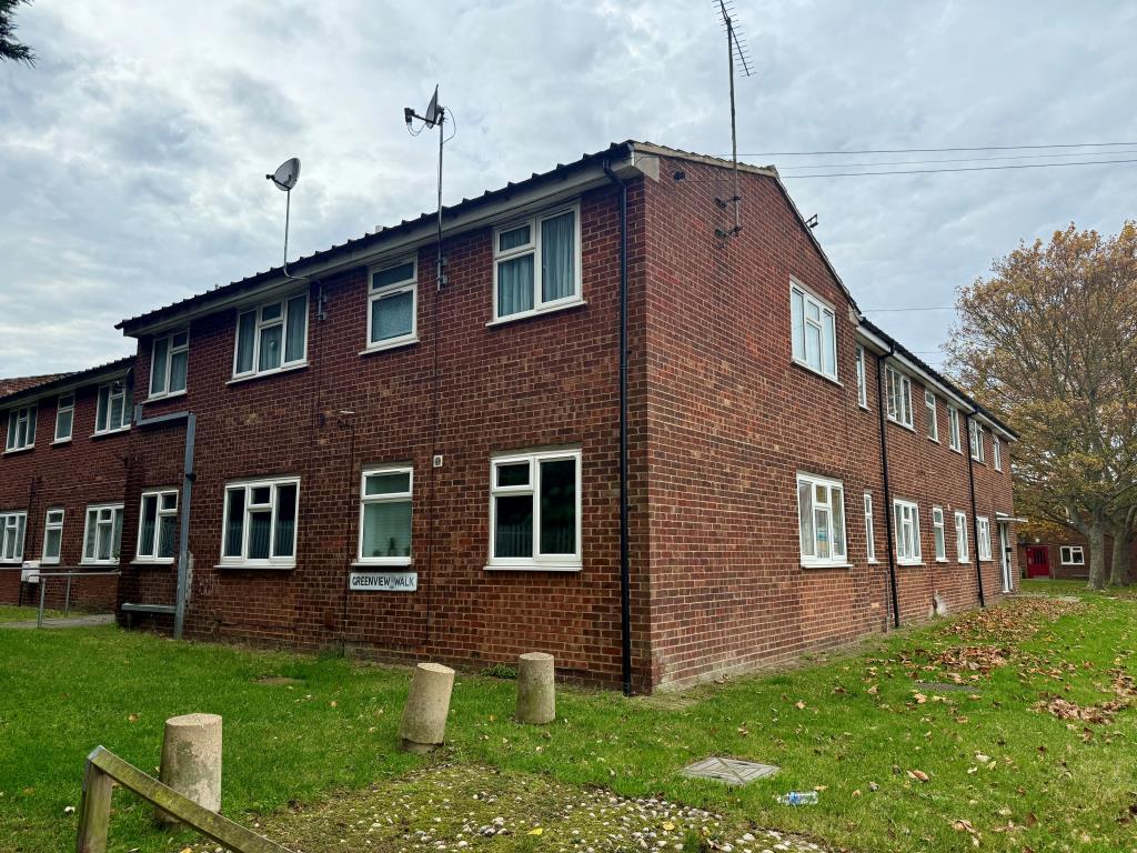 Outside of block of flats