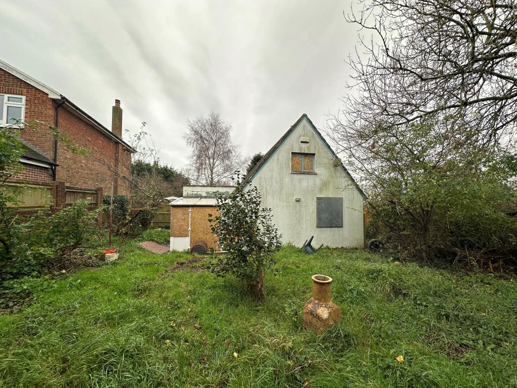 External of Detached house from back