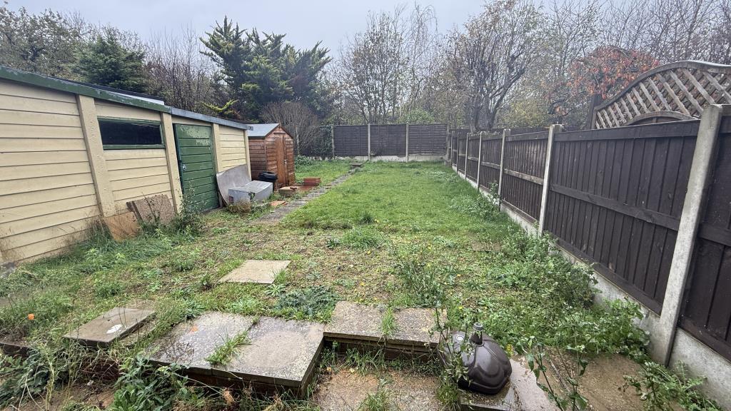 External image of garden from extension